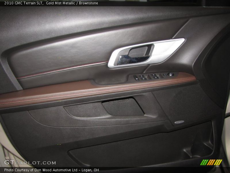 Gold Mist Metallic / Brownstone 2010 GMC Terrain SLT