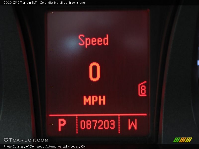Gold Mist Metallic / Brownstone 2010 GMC Terrain SLT