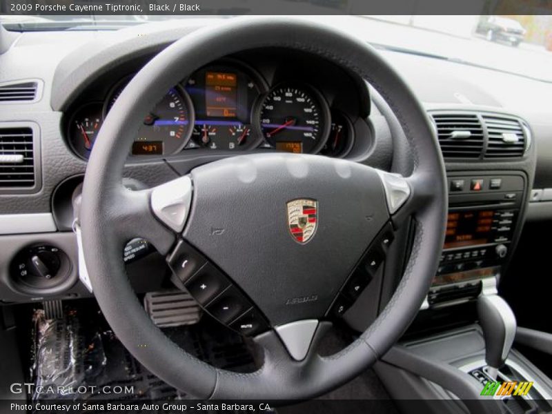 Black / Black 2009 Porsche Cayenne Tiptronic