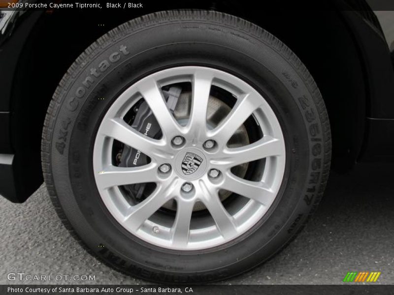 Black / Black 2009 Porsche Cayenne Tiptronic