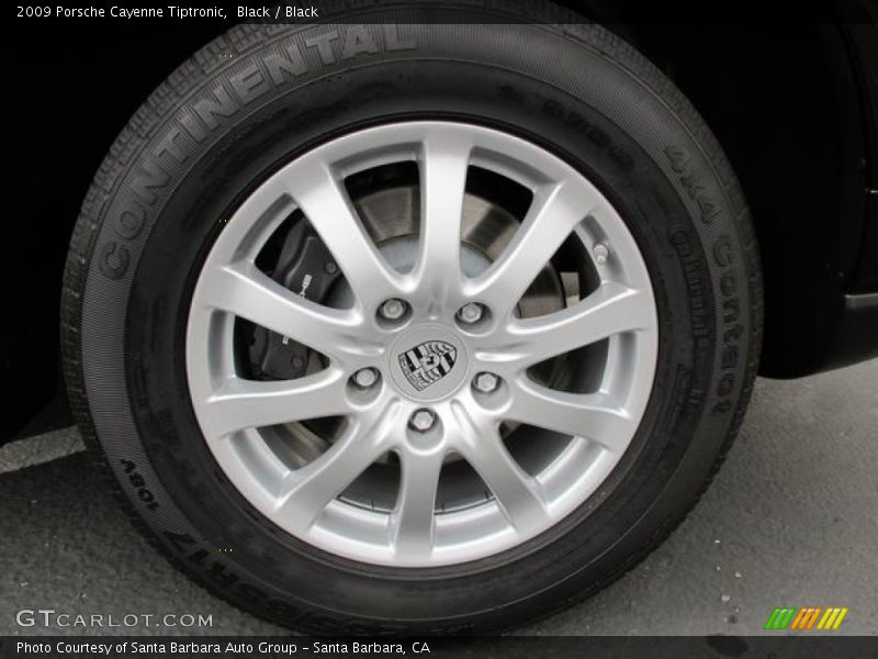 Black / Black 2009 Porsche Cayenne Tiptronic