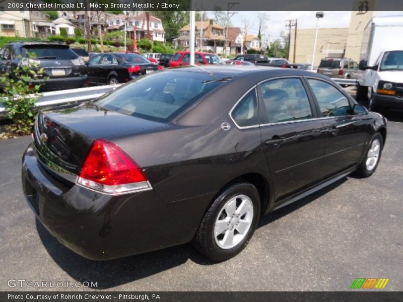 Mocha Bronze Metallic / Ebony 2009 Chevrolet Impala LT