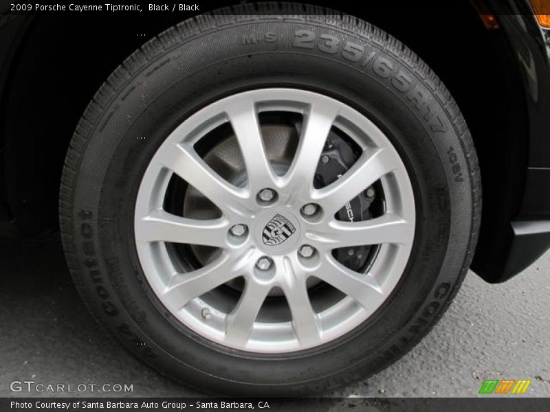 Black / Black 2009 Porsche Cayenne Tiptronic