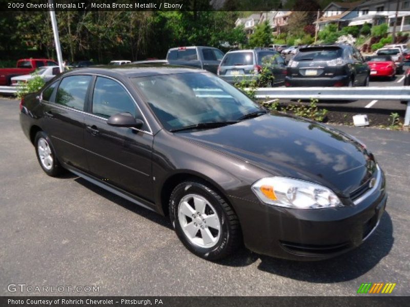 Mocha Bronze Metallic / Ebony 2009 Chevrolet Impala LT