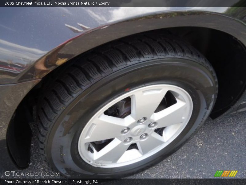 Mocha Bronze Metallic / Ebony 2009 Chevrolet Impala LT