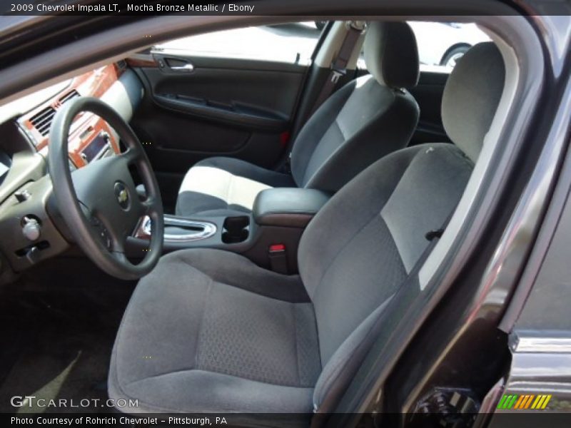 Mocha Bronze Metallic / Ebony 2009 Chevrolet Impala LT
