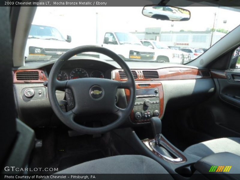 Mocha Bronze Metallic / Ebony 2009 Chevrolet Impala LT