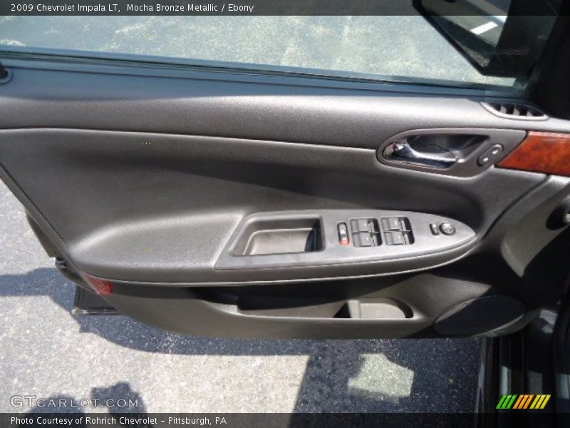Mocha Bronze Metallic / Ebony 2009 Chevrolet Impala LT