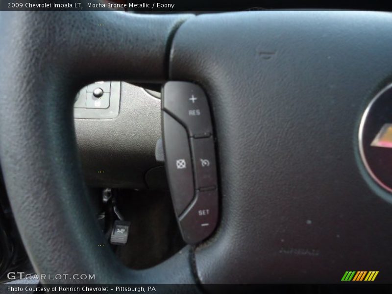 Mocha Bronze Metallic / Ebony 2009 Chevrolet Impala LT