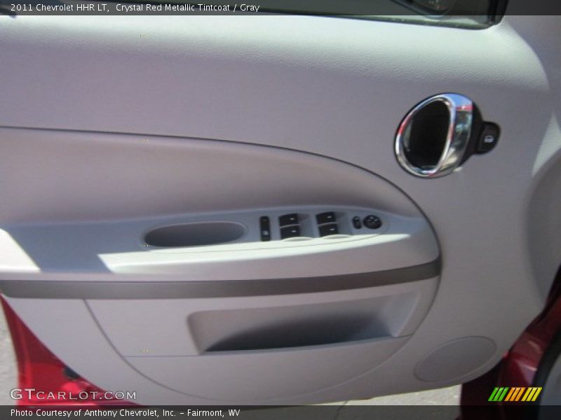 Crystal Red Metallic Tintcoat / Gray 2011 Chevrolet HHR LT