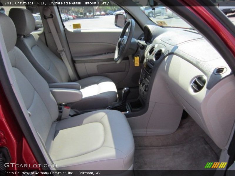 Crystal Red Metallic Tintcoat / Gray 2011 Chevrolet HHR LT