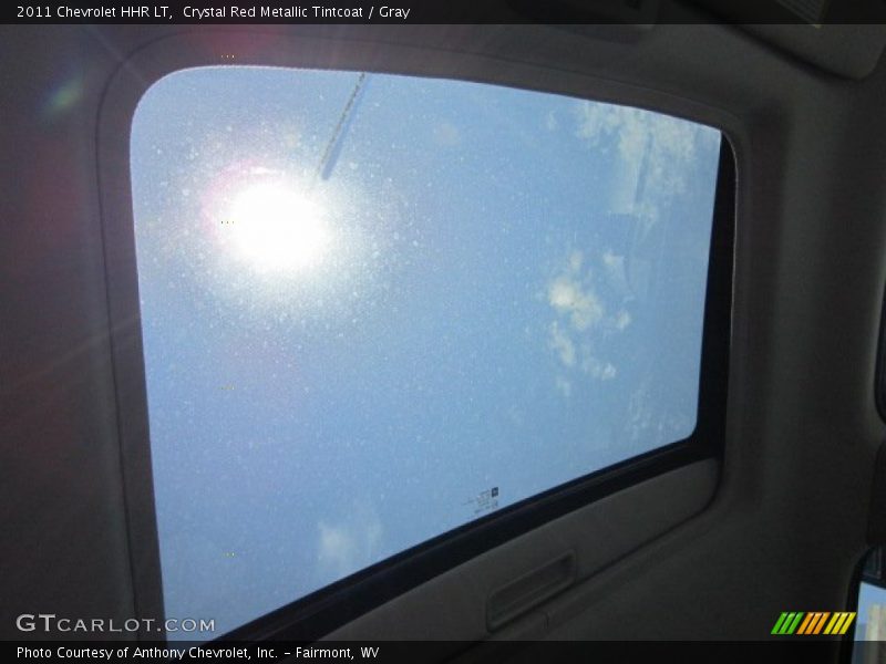 Crystal Red Metallic Tintcoat / Gray 2011 Chevrolet HHR LT