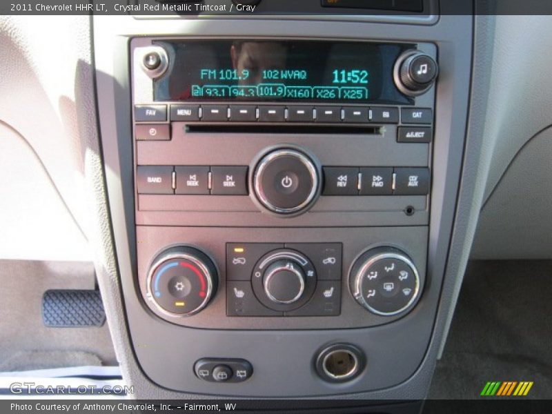 Crystal Red Metallic Tintcoat / Gray 2011 Chevrolet HHR LT