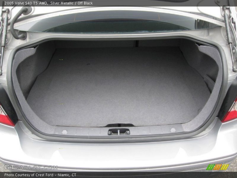  2005 S40 T5 AWD Trunk