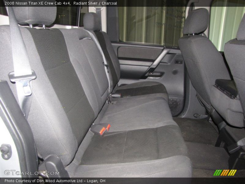 Radiant Silver / Charcoal 2008 Nissan Titan XE Crew Cab 4x4