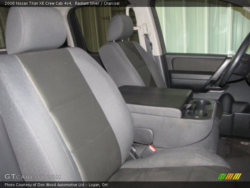 Radiant Silver / Charcoal 2008 Nissan Titan XE Crew Cab 4x4