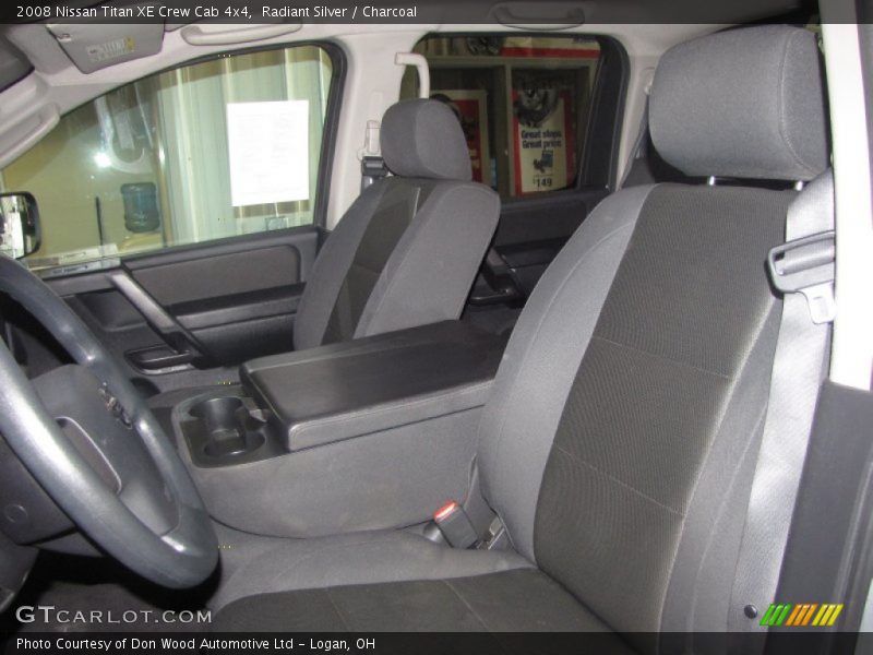 Radiant Silver / Charcoal 2008 Nissan Titan XE Crew Cab 4x4