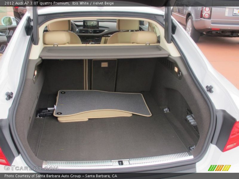 Ibis White / Velvet Beige 2012 Audi A7 3.0T quattro Premium