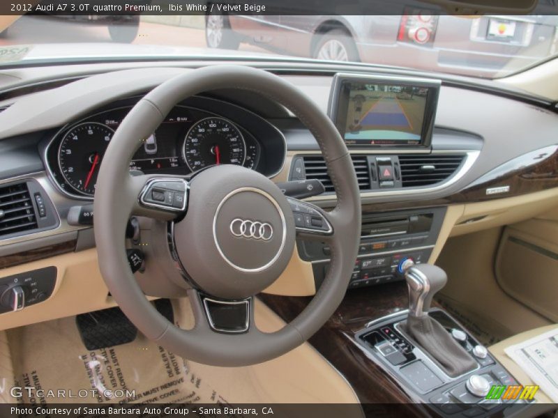 Ibis White / Velvet Beige 2012 Audi A7 3.0T quattro Premium