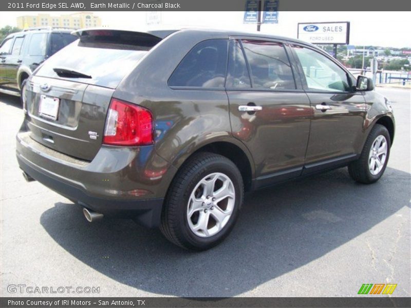 Earth Metallic / Charcoal Black 2011 Ford Edge SEL AWD