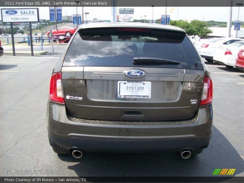 Earth Metallic / Charcoal Black 2011 Ford Edge SEL AWD