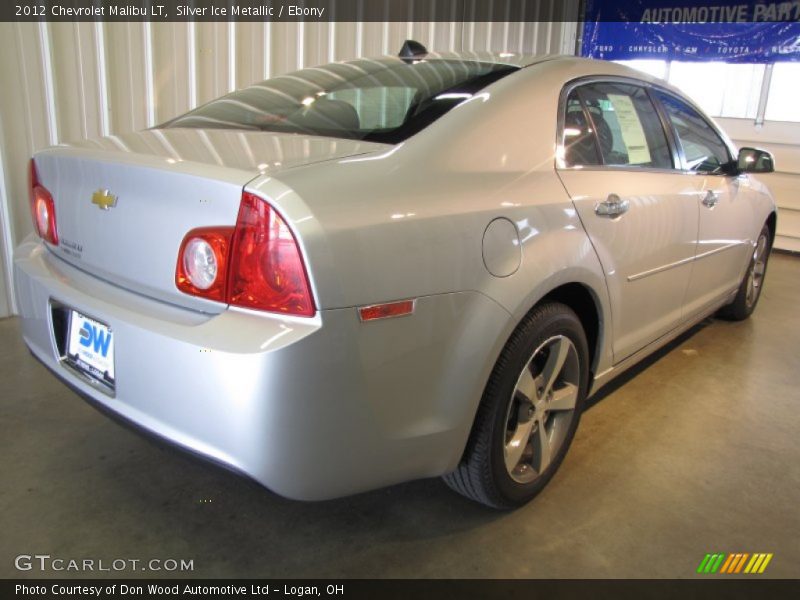 Silver Ice Metallic / Ebony 2012 Chevrolet Malibu LT