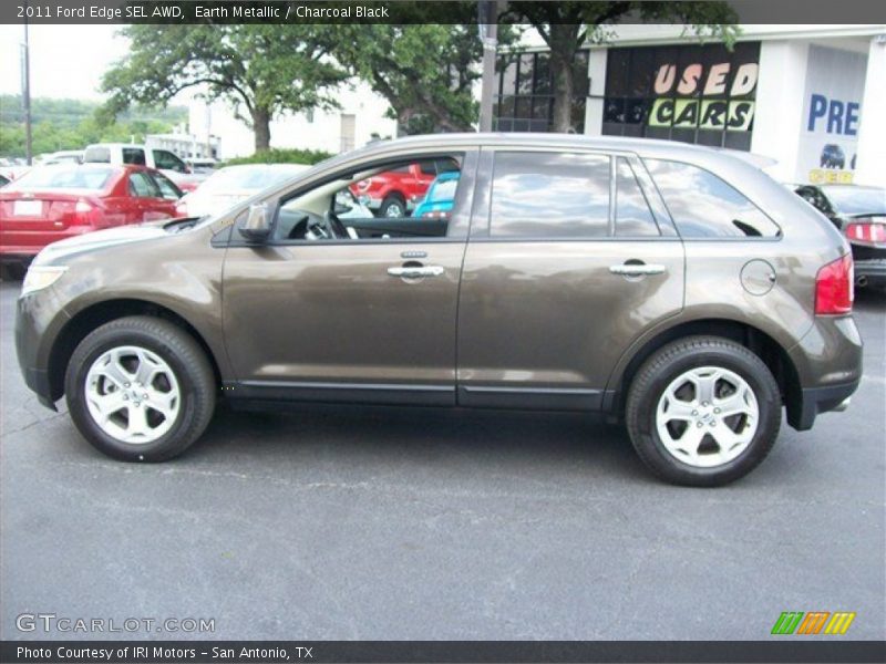 Earth Metallic / Charcoal Black 2011 Ford Edge SEL AWD