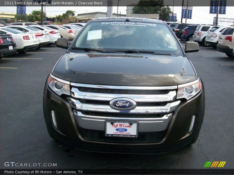 Earth Metallic / Charcoal Black 2011 Ford Edge SEL AWD