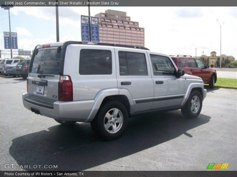 Bright Silver Metallic / Medium Slate Gray 2006 Jeep Commander