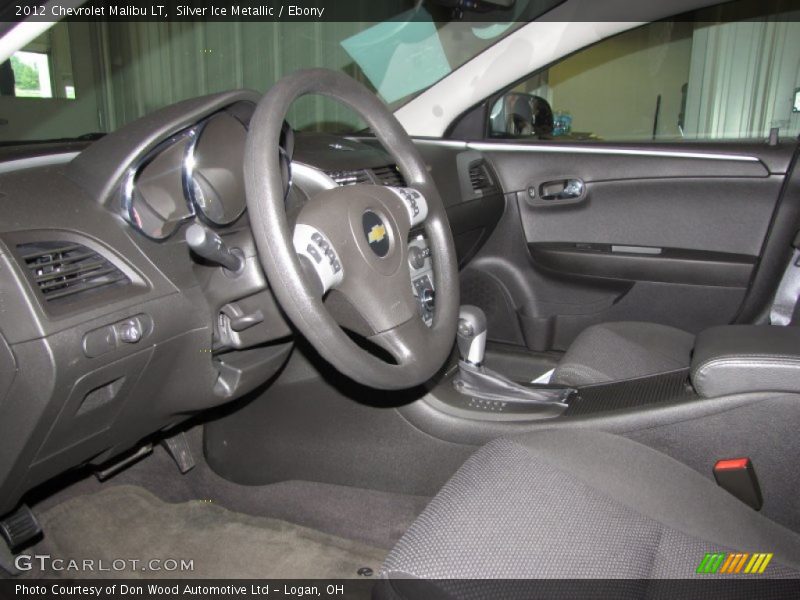 Silver Ice Metallic / Ebony 2012 Chevrolet Malibu LT