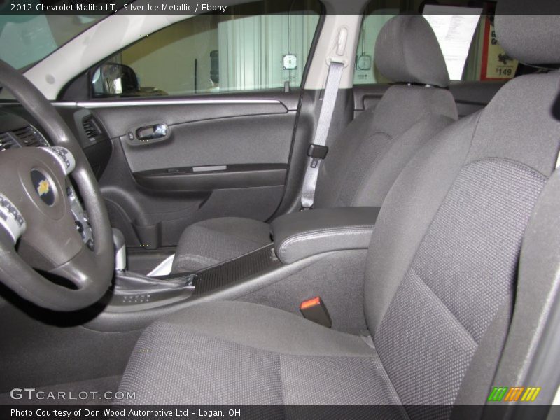 Silver Ice Metallic / Ebony 2012 Chevrolet Malibu LT