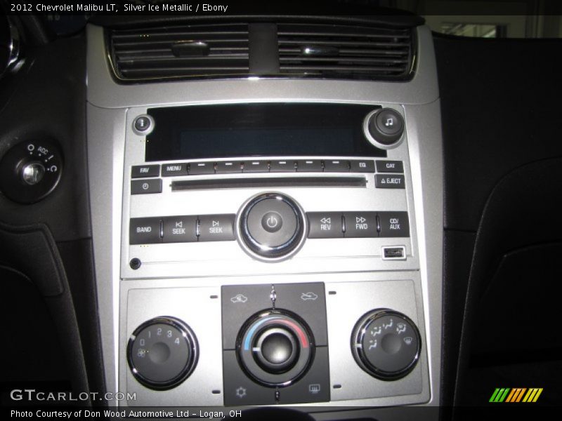 Silver Ice Metallic / Ebony 2012 Chevrolet Malibu LT