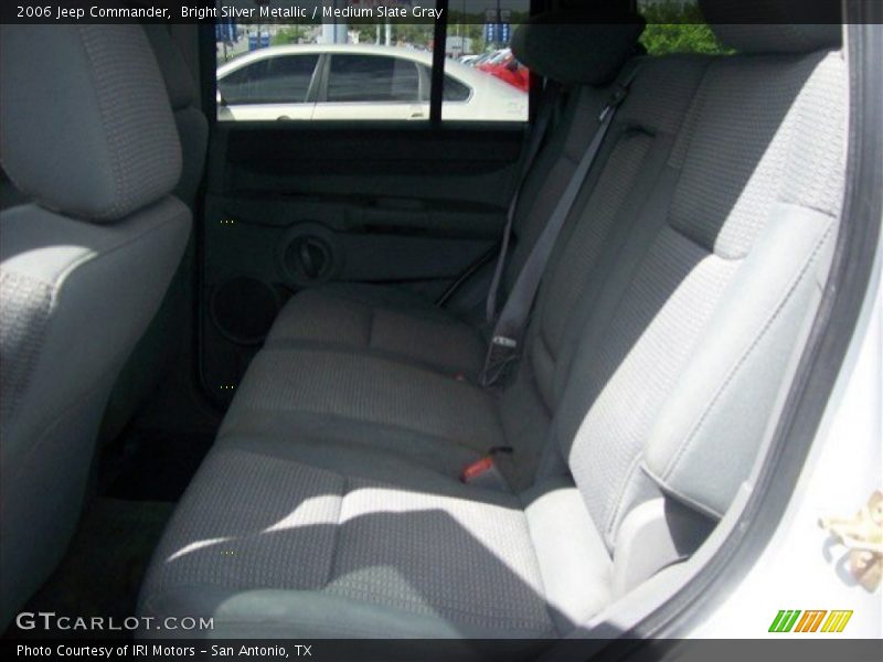 Bright Silver Metallic / Medium Slate Gray 2006 Jeep Commander