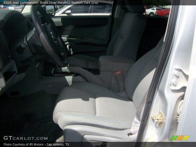 Bright Silver Metallic / Medium Slate Gray 2006 Jeep Commander