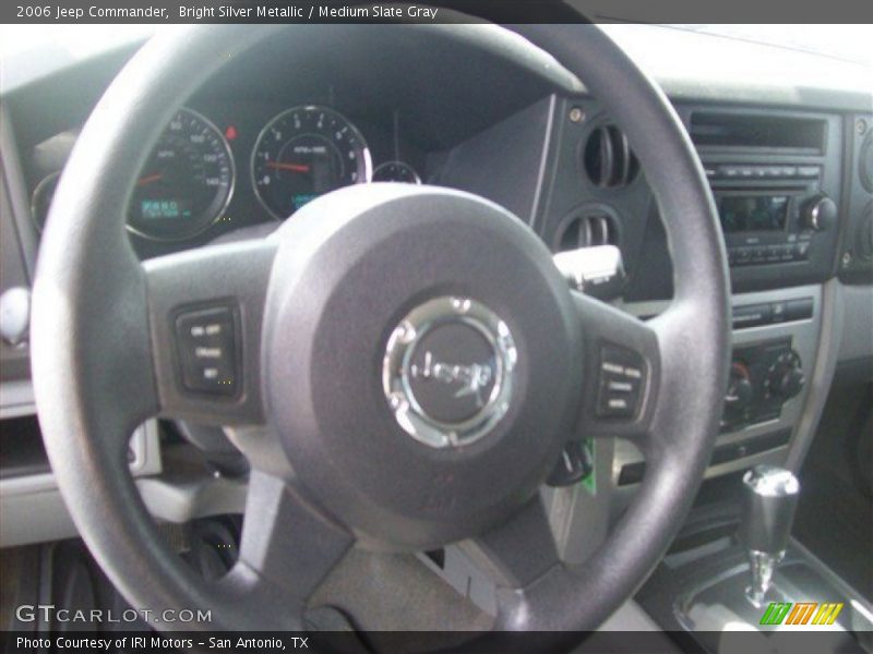 Bright Silver Metallic / Medium Slate Gray 2006 Jeep Commander