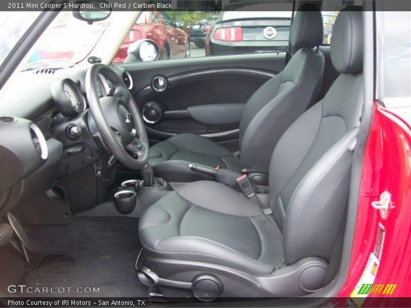 Chili Red / Carbon Black 2011 Mini Cooper S Hardtop