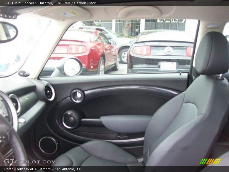 Chili Red / Carbon Black 2011 Mini Cooper S Hardtop