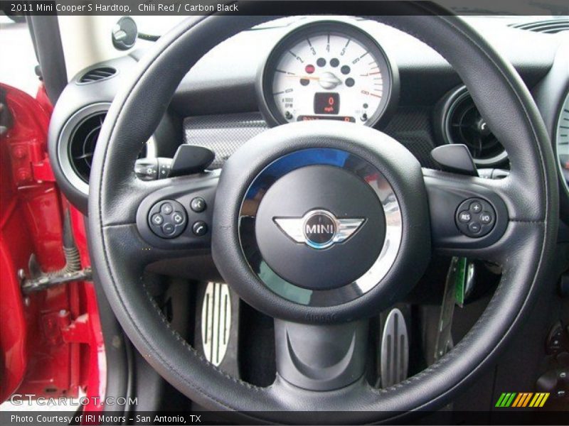 Chili Red / Carbon Black 2011 Mini Cooper S Hardtop