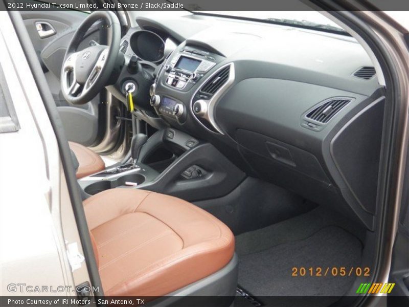 Chai Bronze / Black/Saddle 2012 Hyundai Tucson Limited