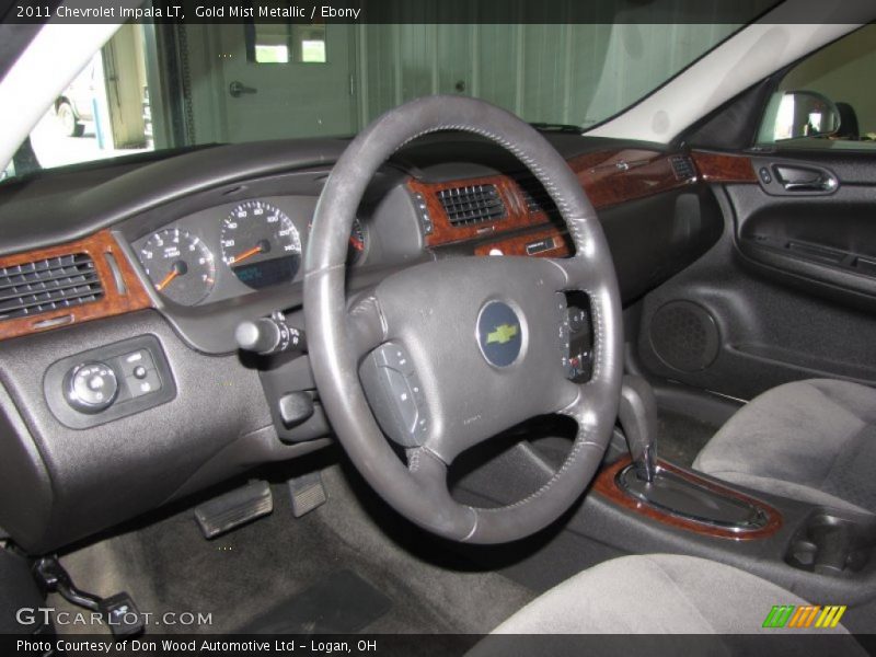 Gold Mist Metallic / Ebony 2011 Chevrolet Impala LT