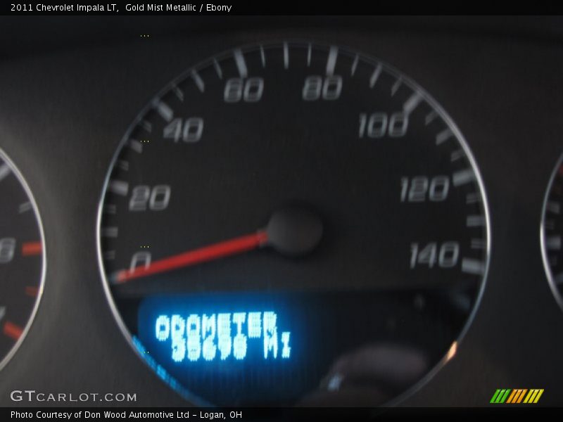 Gold Mist Metallic / Ebony 2011 Chevrolet Impala LT