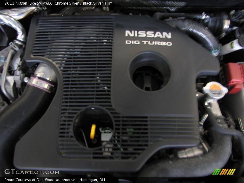 Chrome Silver / Black/Silver Trim 2011 Nissan Juke SV AWD