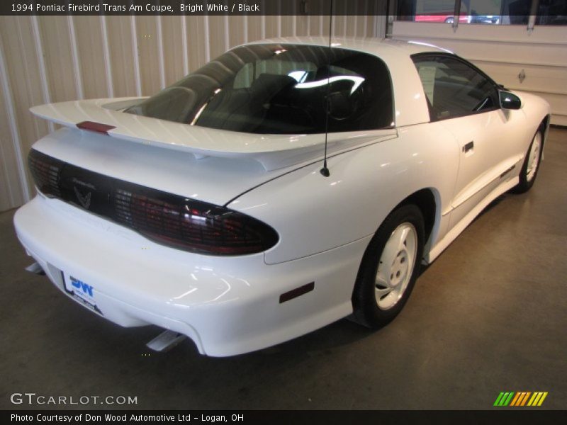 Bright White / Black 1994 Pontiac Firebird Trans Am Coupe
