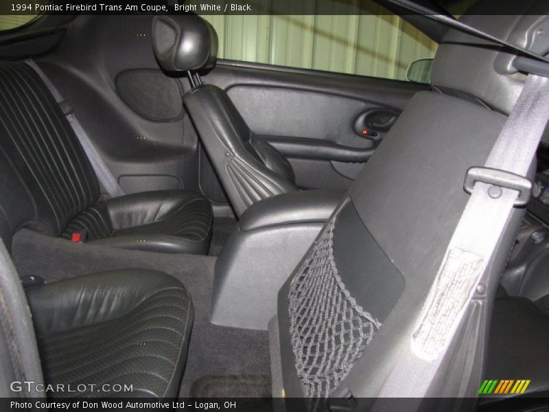 Bright White / Black 1994 Pontiac Firebird Trans Am Coupe