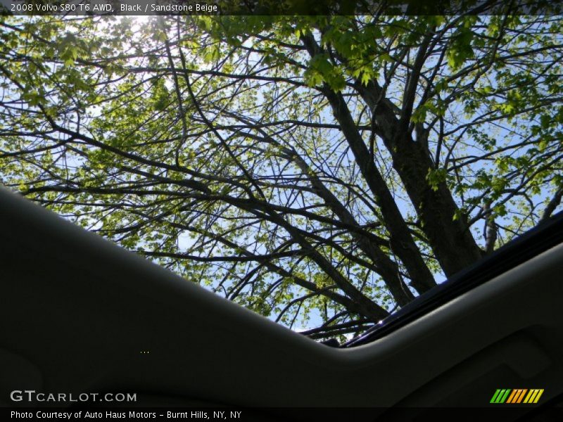 Black / Sandstone Beige 2008 Volvo S80 T6 AWD