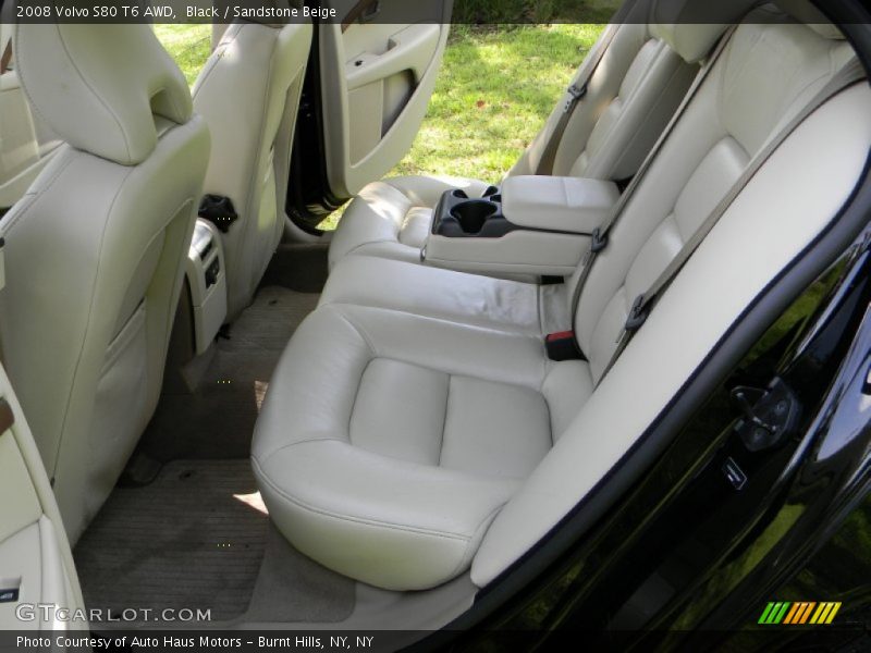 Black / Sandstone Beige 2008 Volvo S80 T6 AWD