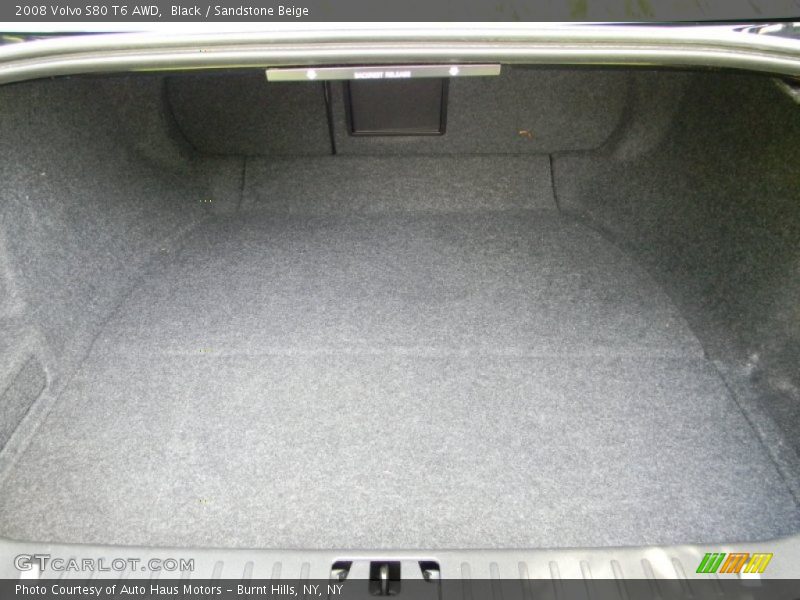Black / Sandstone Beige 2008 Volvo S80 T6 AWD