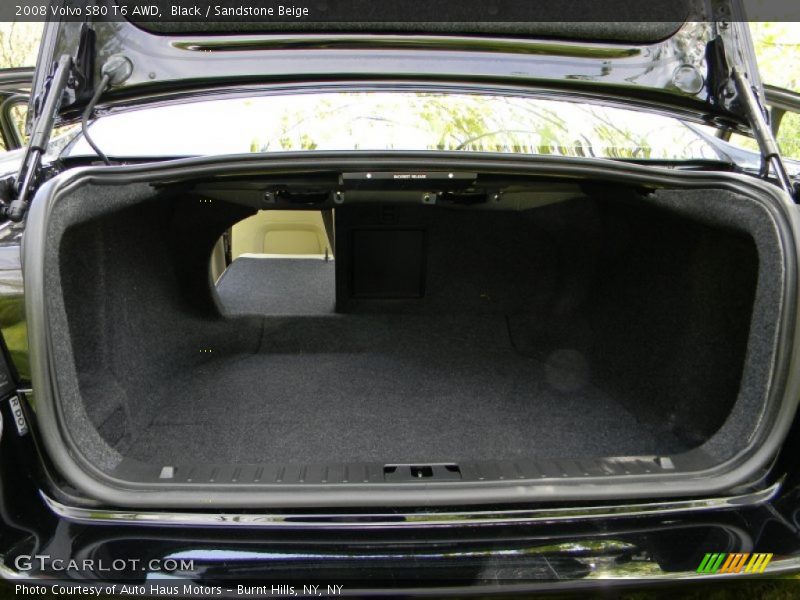 Black / Sandstone Beige 2008 Volvo S80 T6 AWD