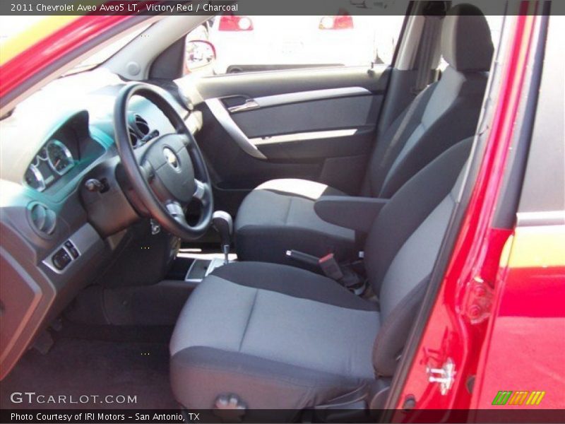 Victory Red / Charcoal 2011 Chevrolet Aveo Aveo5 LT