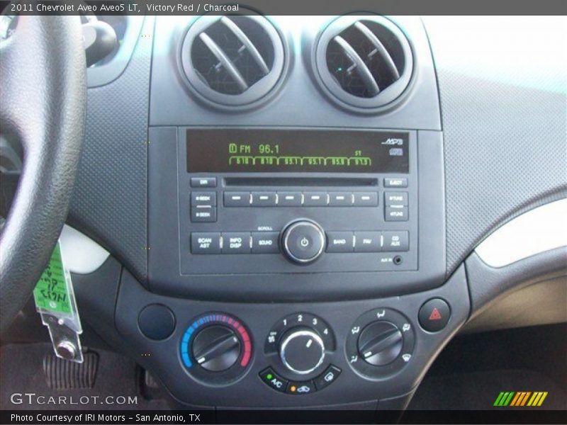 Victory Red / Charcoal 2011 Chevrolet Aveo Aveo5 LT